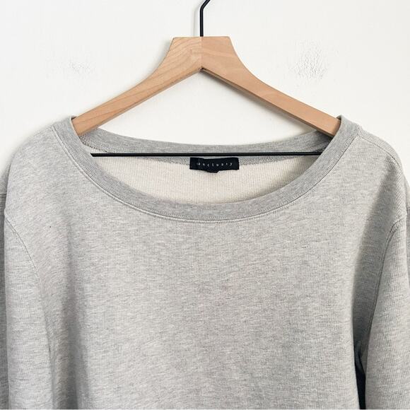 Sanctuary Tierney Bell Sleeve Tie Top Gray Size M - Picture 4 of 9